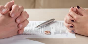 Scheidungsvereinbarung bei einer einvernehmlichen Scheidung